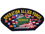 Operation Allied Force Kosovo Patch - Great Color - Veteran Owned Business - HATNPATCH