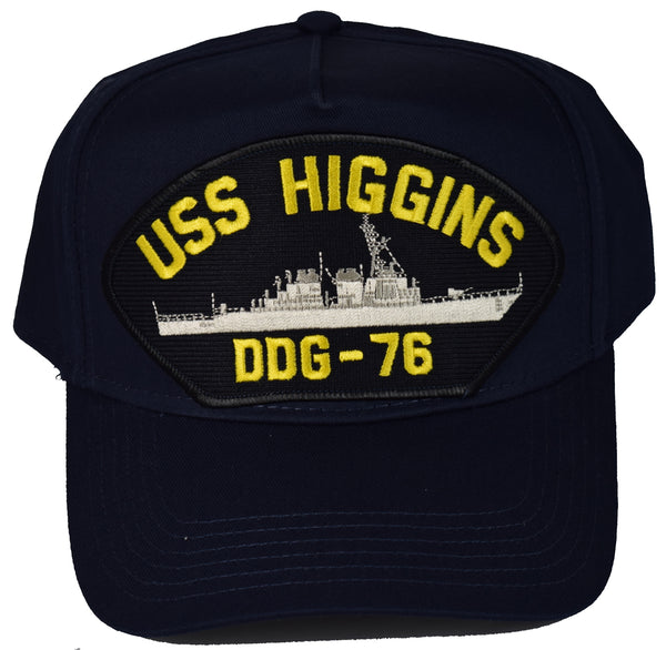 USS HIGGINS DDG-76 HAT - HATNPATCH