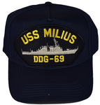 USS MILIUS DDG-69 HAT - HATNPATCH