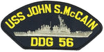 USS JOHN S. MCCAIN DDG-56 PATCH - HATNPATCH