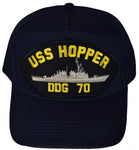 USS HOPPER DDG 70 HAT - HATNPATCH