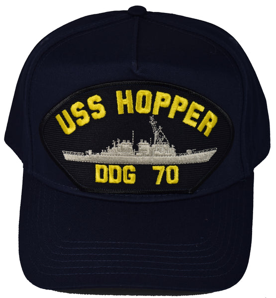 USS HOPPER DDG 70 HAT - HATNPATCH
