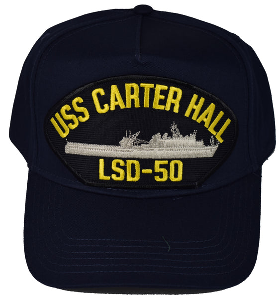 USS CARTER HALL LSD-50 HAT - HATNPATCH