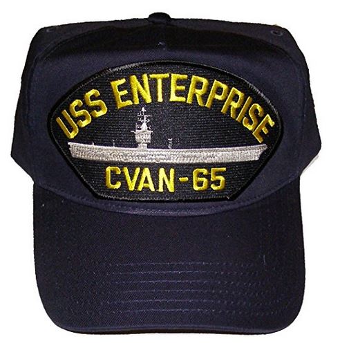 USS ENTERPRISE CVAN-65 HAT - HATNPATCH