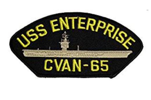 USS ENTERPRISE CVAN-65 PATCH - HATNPATCH