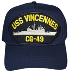 USS VINCENNES CG-49 HAT - HATNPATCH