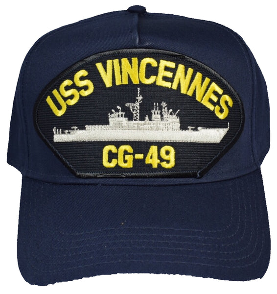 USS VINCENNES CG-49 HAT - HATNPATCH
