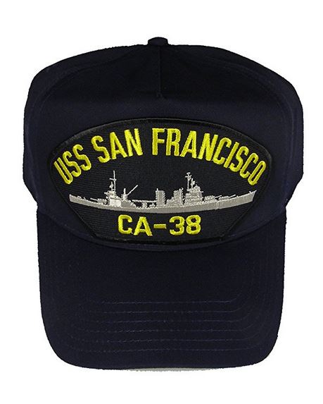 USS SAN FRANCISCO CA-38 HAT - HATNPATCH