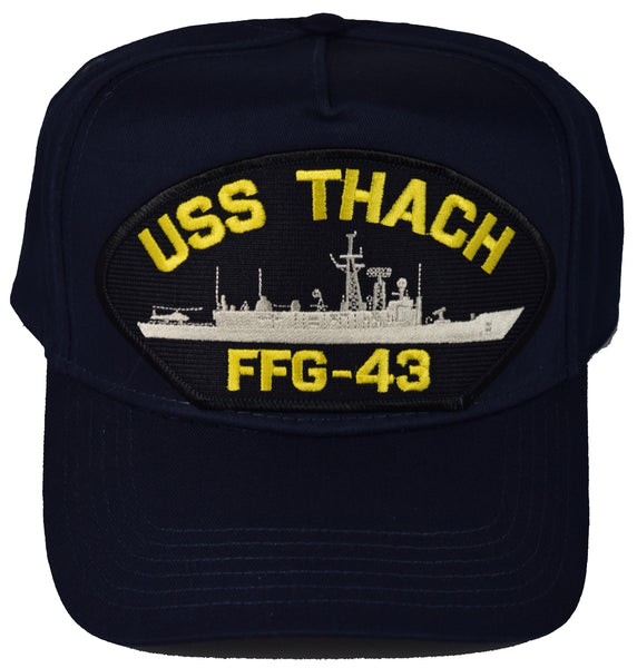 USS THACH FFG-43 HAT - HATNPATCH