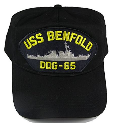 USS BENFOLD DDG-65 HAT - HATNPATCH