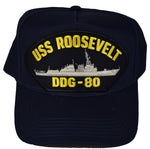 USS ROOSEVELT DDG-80 HAT - HATNPATCH