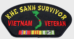 NEW!!  Khe Sanh Survivor Vietnam Veteran Patch - Veteran Owned Business - HATNPATCH