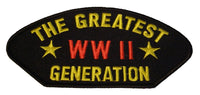 WWII THE GREATEST GENERATION PATCH - HATNPATCH