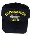 USS RONALD REAGAN W/COWBOY HAT - HATNPATCH