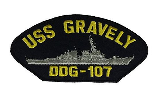 USS GRAVELY DDG-107 PATCH - HATNPATCH