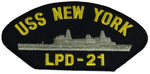 USS NEW YORK LPD-21 PATCH - HATNPATCH