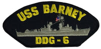 USS BARNEY DDG-6 PATCH - HATNPATCH
