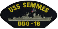 USS SEMMES DDG-18 PATCH - HATNPATCH