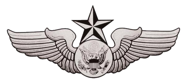 USAF Senior Aircrew (enlisted) Wings Decal - HATNPATCH
