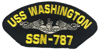 USS WASHINGTON SSN-787 SHIP PATCH - GREAT COLOR - Veteran Owned Business - HATNPATCH