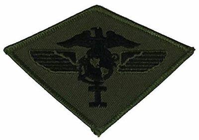 USMC FIRST 1ST MARINE AIR WING MAW OD OLIVE DRAB GREEN PATCH SUBDUED - HATNPATCH