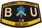 U.S. NAVY SEABEE BUILDER BU PATCH - HATNPATCH