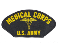 Medical Corps U.S. Army W/Caduceus Patch - Great Color - Veteran Owned Business - HATNPATCH