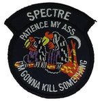 Spectre - Patience My Ass w/Vultures Air Force Patch - HATNPATCH