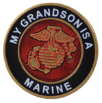 USMC GRANDSON HAT PIN - HATNPATCH