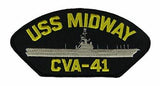 USS MIDWAY CVA-41 Patch - HATNPATCH