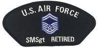 USAF SMSGT RETIRED PATCH - HATNPATCH
