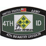 US ARMY 4TH FOURTH IV INFANTRY DIVISION ID PATCH IVY VETERAN LOST LIEUTENANTS - HATNPATCH