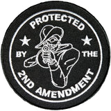 PROTECTED BY THE 2ND AMENDMENT ROUND PATCH - HATNPATCH