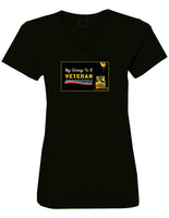 My Honey Is A Veteran - Women's T-Shirt - HATNPATCH