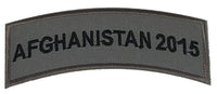 AFGHANISTAN 2015 TAB ROCKER PATCH - HATNPATCH