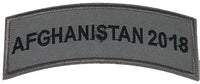 AFGHANISTAN 2018 TAB ROCKER PATCH - HATNPATCH