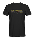 AK-47 Inventor Quote T-Shirt - HATNPATCH