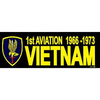 1st Aviation Brigade Vietnam Bumper Sticker - HATNPATCH