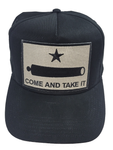 COME AND TAKE IT WITH CANNON HAT - NEW LARGER PATCH - HATNPATCH