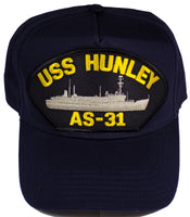 USS HUNLEY AS-31 HAT - Found per customer request! Ask Us! - HATNPATCH