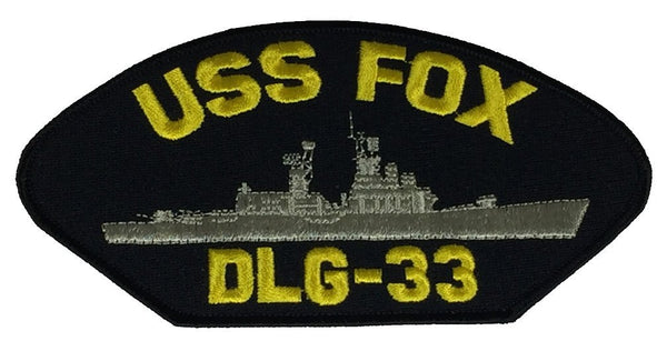 USS FOX DLG-33 PATCH - HATNPATCH