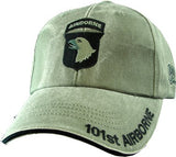 101ST AIRBORNE DIVISION (ODGREEN) HAT - HATNPATCH