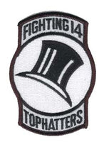 VF-14 "FIGHTING 14" TOPHATTERS PATCH - HATNPATCH