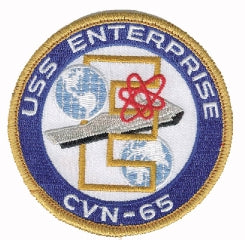 USS ENTERPRISE (CVN-65) PATCH - HATNPATCH