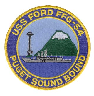 USS FORD FFG-54 PUGET SOUND PATCH - HATNPATCH