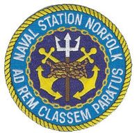 NAVAL STATION NORFOLK PATCH - HATNPATCH