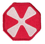 8TH ARMY (SLEEVE) PATCH - HATNPATCH