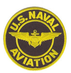 U.S.NAVAL AVIATION W/ NAVAL AVIATOR WINGS PATCH - HATNPATCH