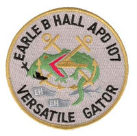 USS EARLE B. HALL APD 107 VERSATILE GATOR PATCH - HATNPATCH