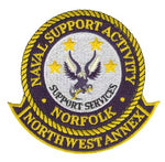 NAVAL SUPPORT ACTIVITY NORFOLK NW ANNEX PATCH - HATNPATCH